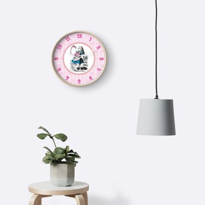 Alice in Wonderland wall clock by Eclectic at HeART