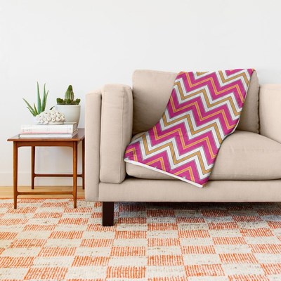 Chevron Pattern throw blankets by Eclectic at HeART